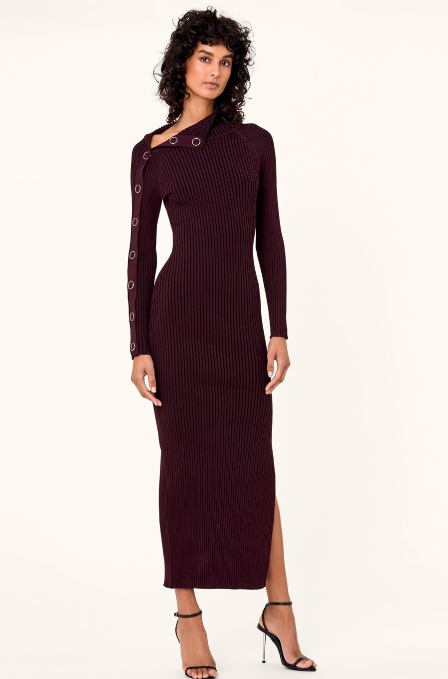 Knitwear Nicholas | Adina Dress - Garnet