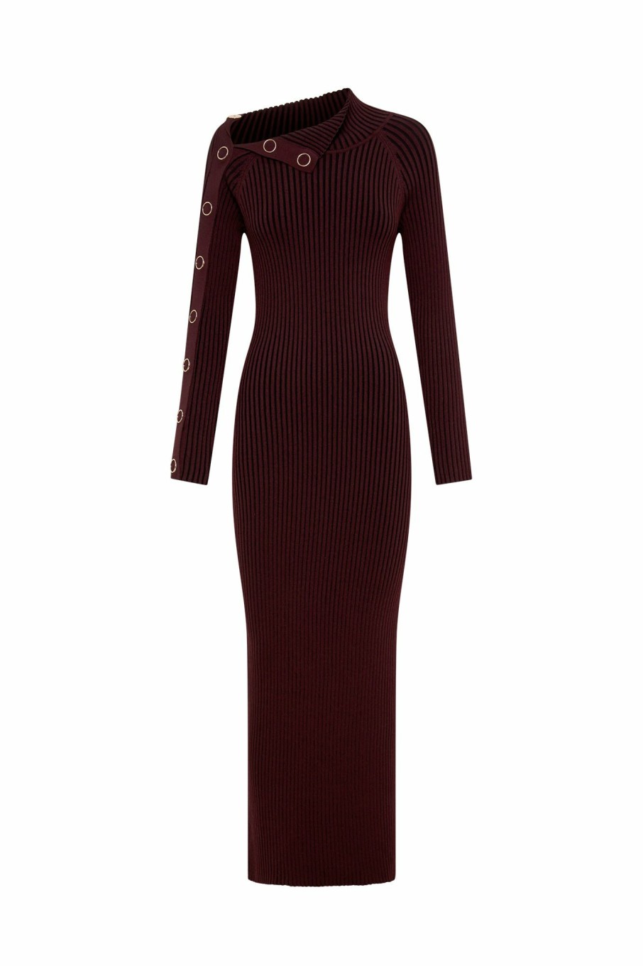 Knitwear Nicholas | Adina Dress - Garnet