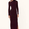 Knitwear Nicholas | Adina Dress - Garnet