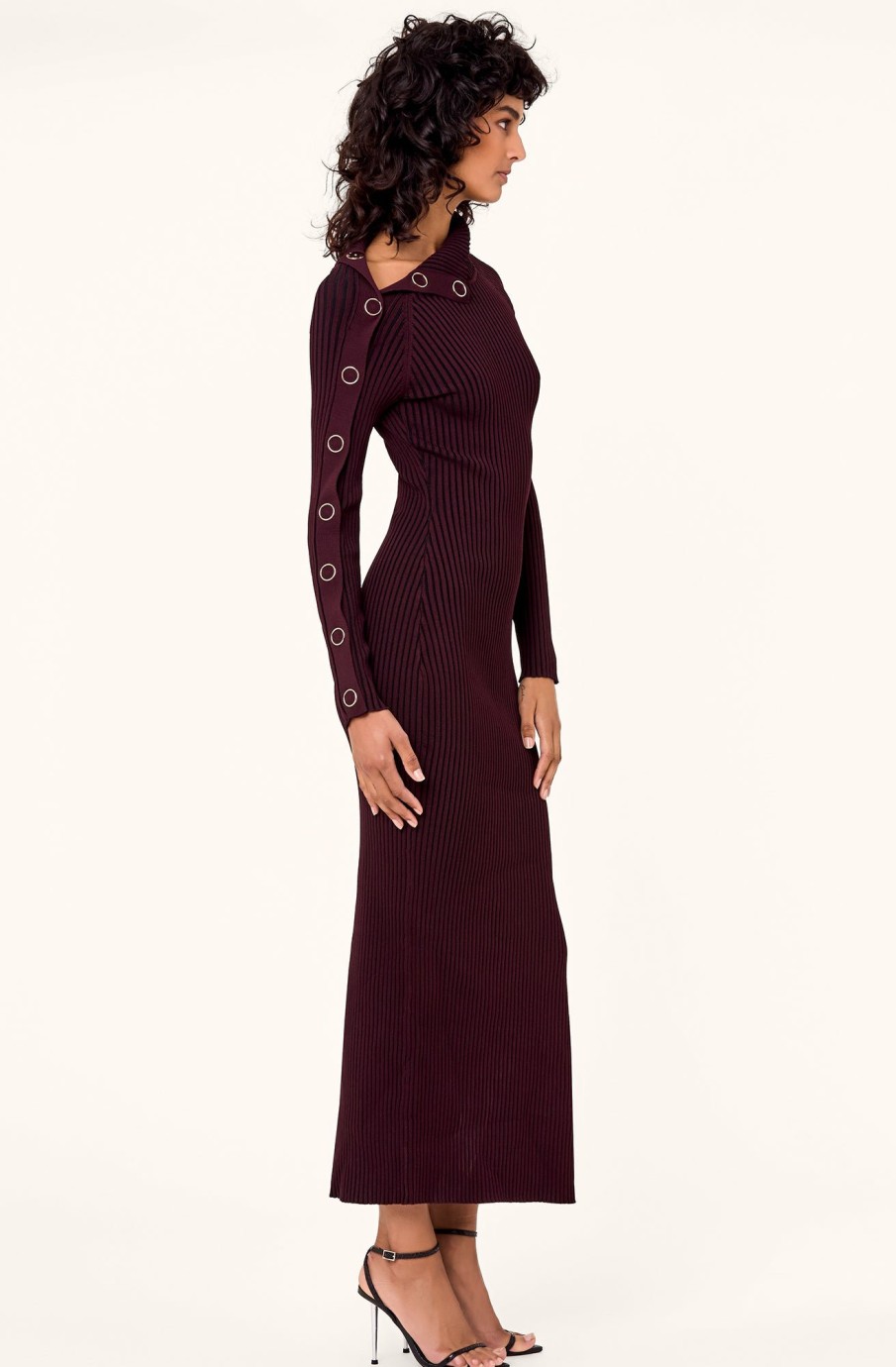 Knitwear Nicholas | Adina Dress - Garnet