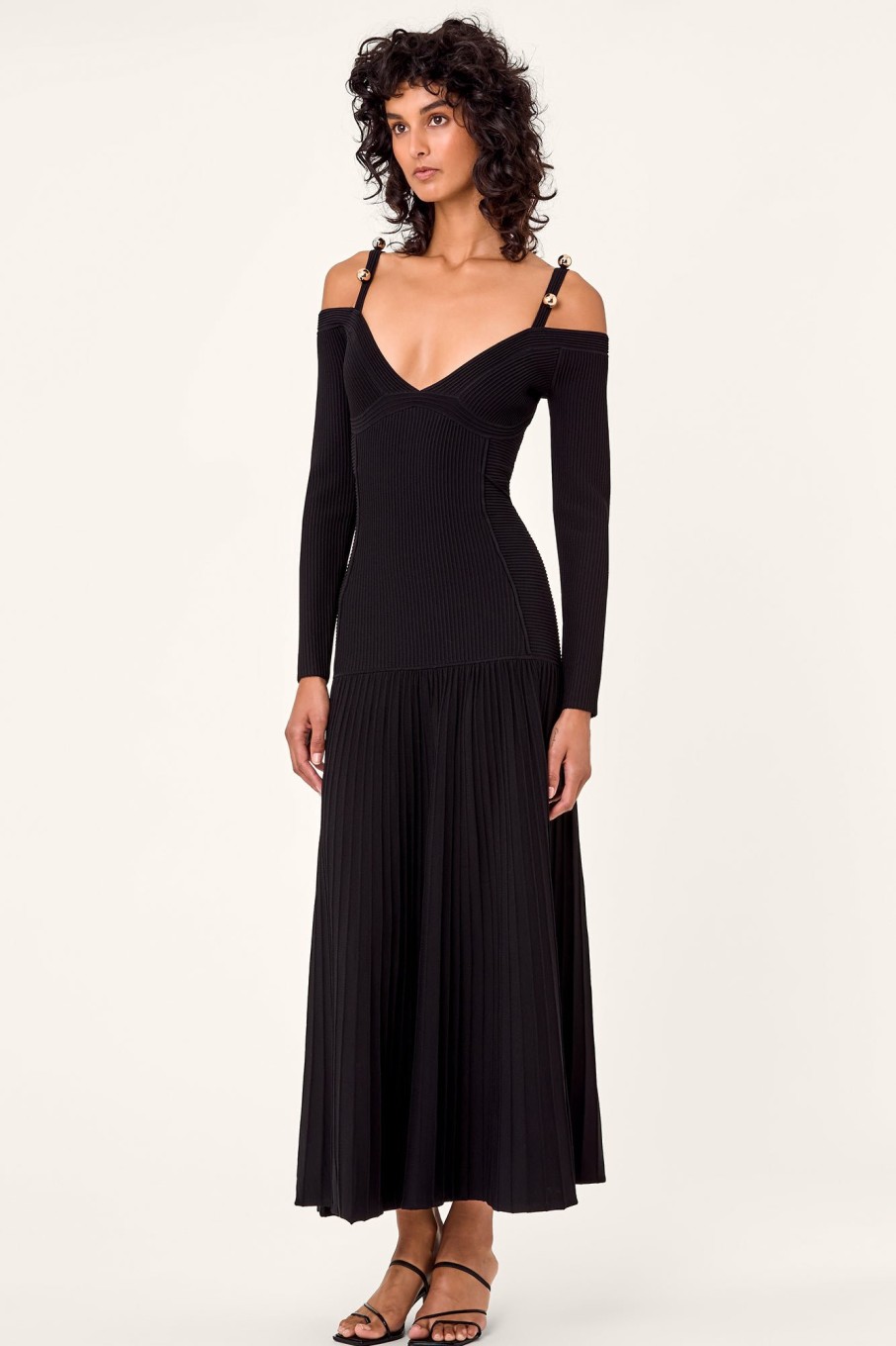 Knitwear Nicholas | Addison Dress - Black