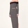 Skirts Nicholas | Ophelia Skirt - Stripe Black Milk