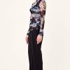 Tops Nicholas | Harmony Top - Antique Floral Black