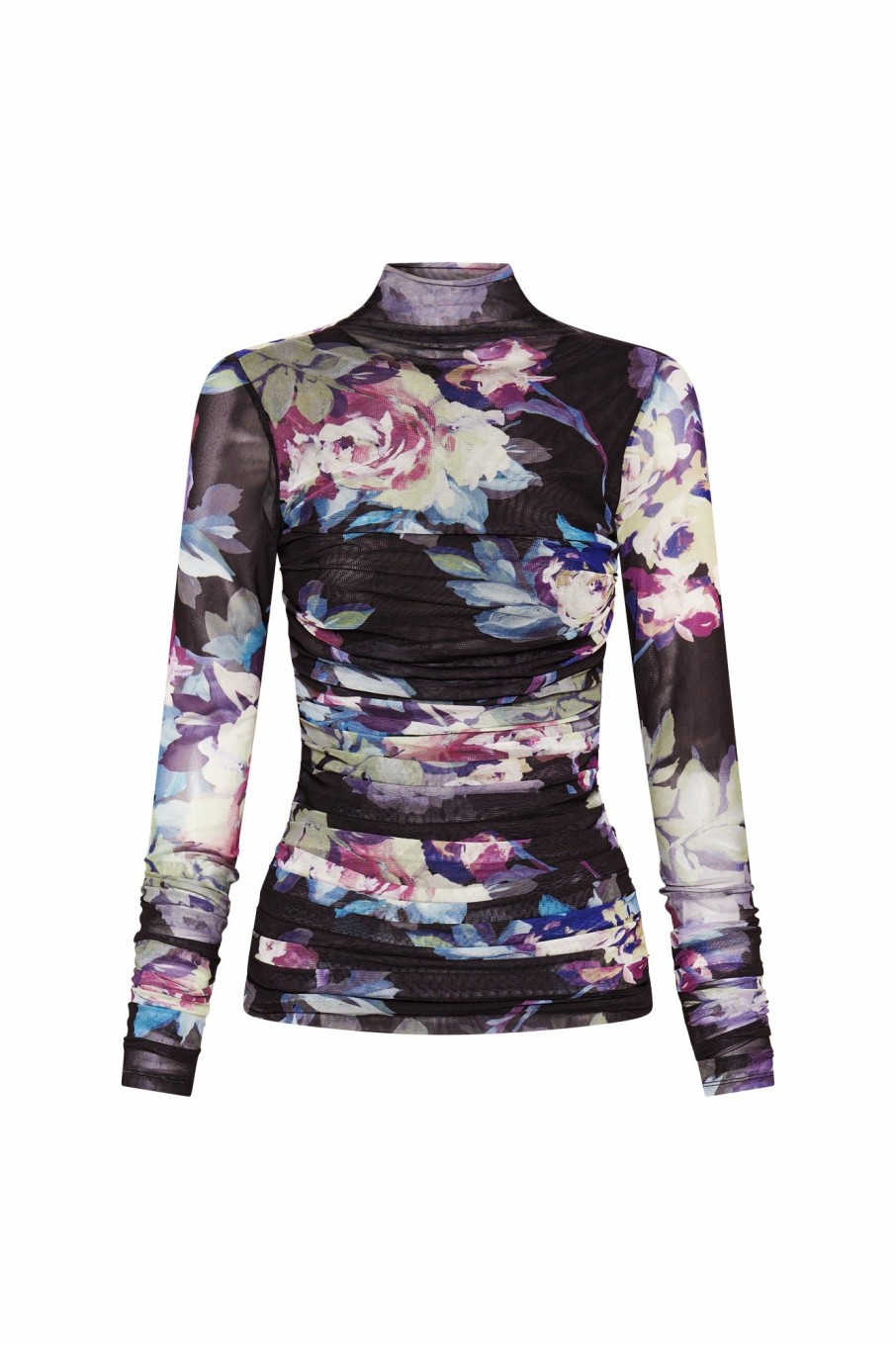 Tops Nicholas | Harmony Top - Antique Floral Black