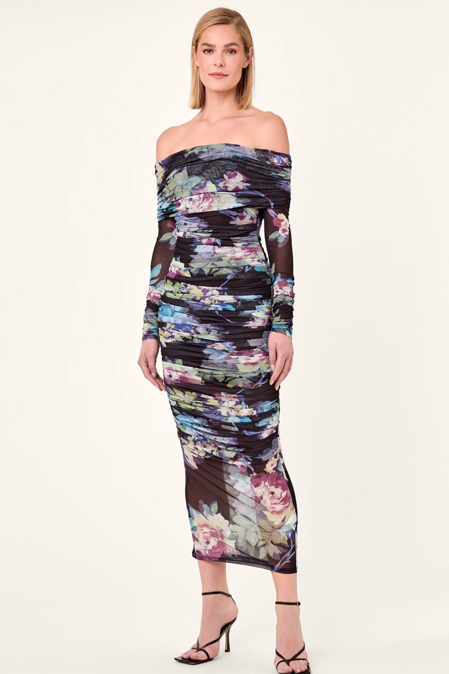 Dresses Nicholas | Oaklyn Dress - Antique Floral Black