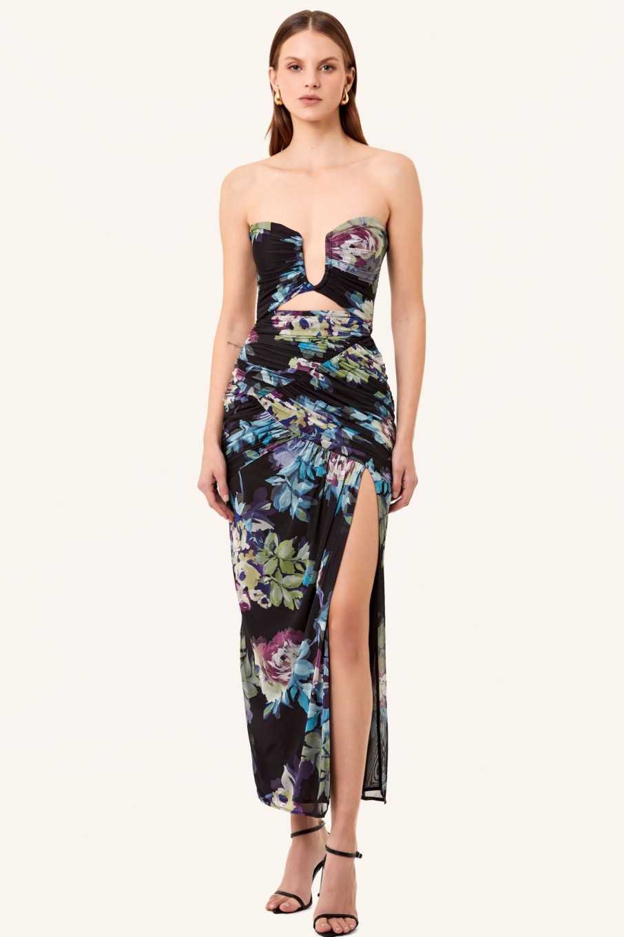 Dresses Nicholas | Morgan Dress - Antique Floral Black