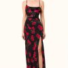 Dresses Nicholas | Belira Dress - Magenta Rose Print