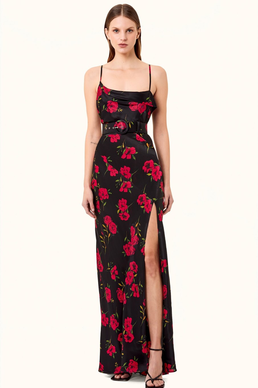 Dresses Nicholas | Belira Dress - Magenta Rose Print