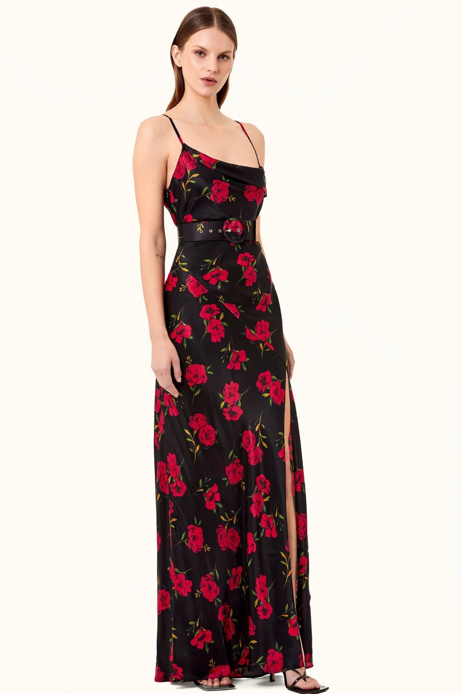 Dresses Nicholas | Belira Dress - Magenta Rose Print