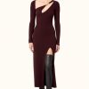 Knitwear Nicholas | Ginerva Dress - Dark Plum